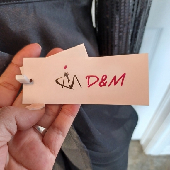 D&m Black Long Sleeved Sequined Dress - Picture 10 of 16